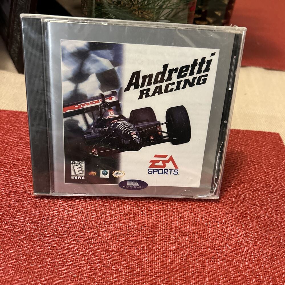 Andretti Racing PC CD-ROM Game Windows 95/98 EA Sports Rated New Sealed**
